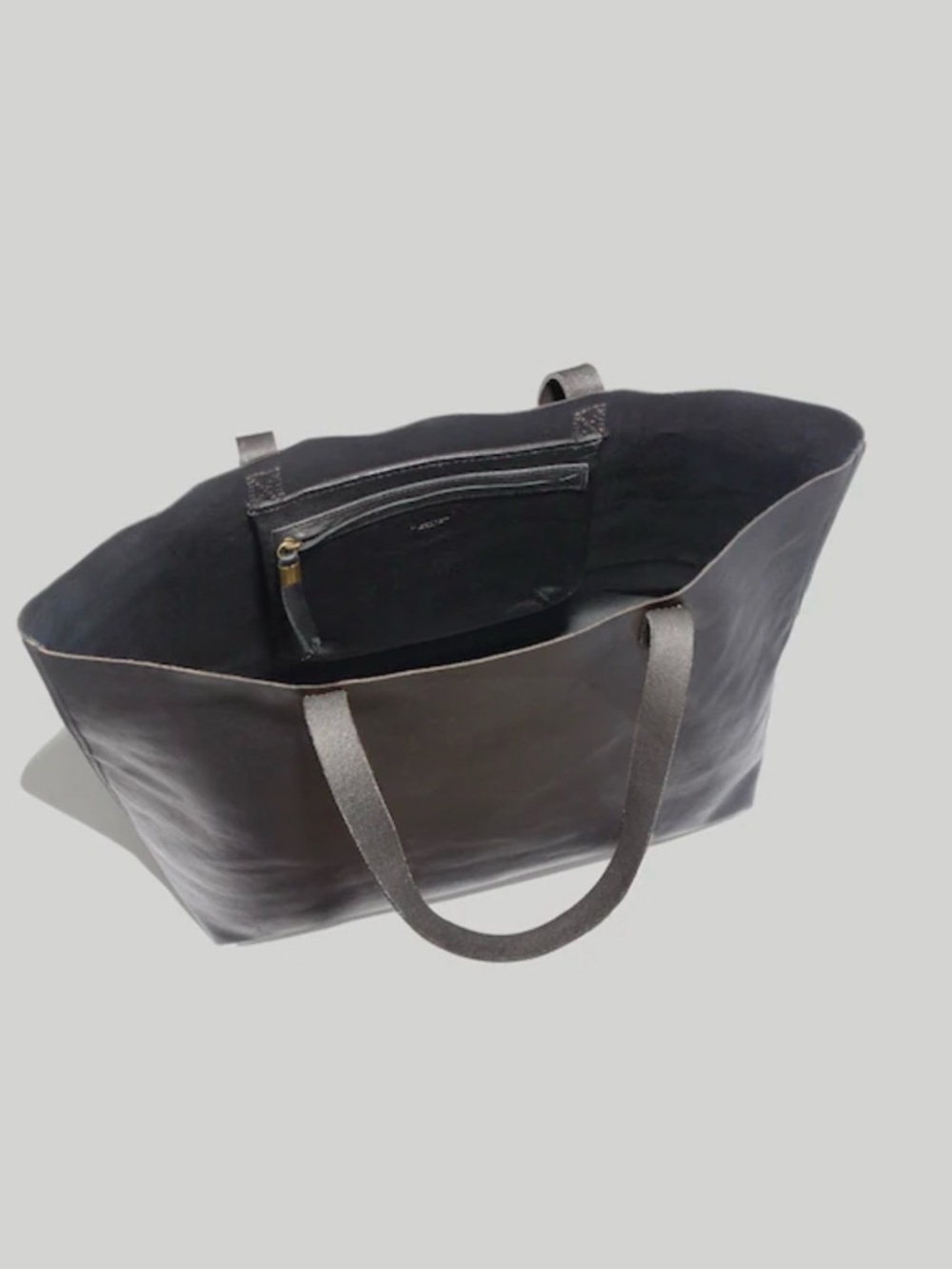Madewell black leather tote, wallet, and key fob set

 $266 value - Picture 16 of 16
